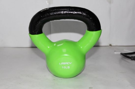 Picture of Vinyl Kettlebell Cast Iron 10lbs