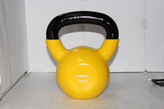 Picture of Vinyl Kettlebell Cast Iron 30lbs