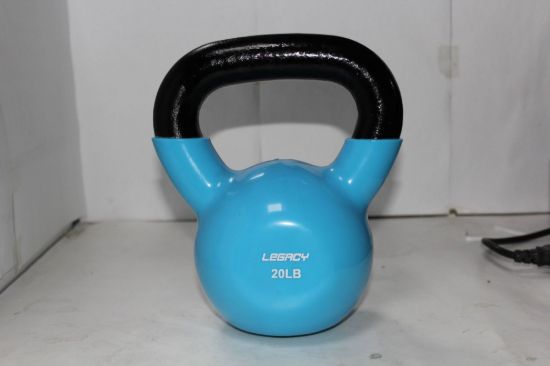Picture of Vinyl Kettlebell Cast Iron 20lbs