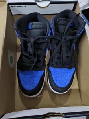 Picture of Air Jordan 1 Low GS "Royal Toe" - Size 3.5Y