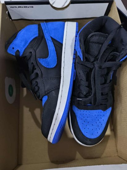 Picture of Air Jordan 1 Low GS "Royal Toe" - Size 3.5Y