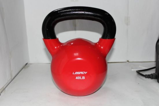 Picture of Vinyl Kettlebell Cast Iron 40lbs