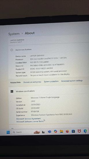 Picture of Lenovo IdeaPad 3 15IAU7
