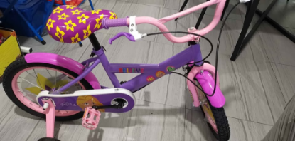 Picture of Kids Bike with Training Wheels – 12” Wheels