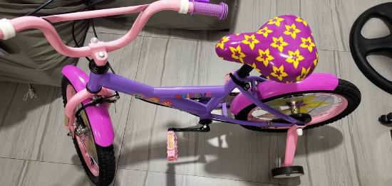 Picture of Kids Bike with Training Wheels – 12” Wheels
